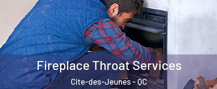 Fireplace Throat Services Cite-des-Jeunes - QC