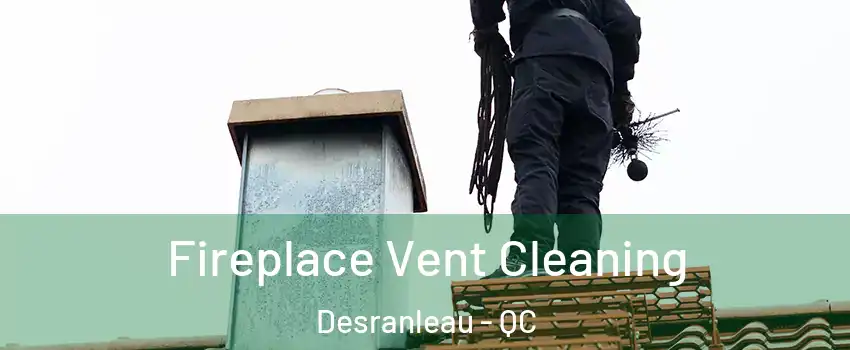 Fireplace Vent Cleaning Desranleau - QC