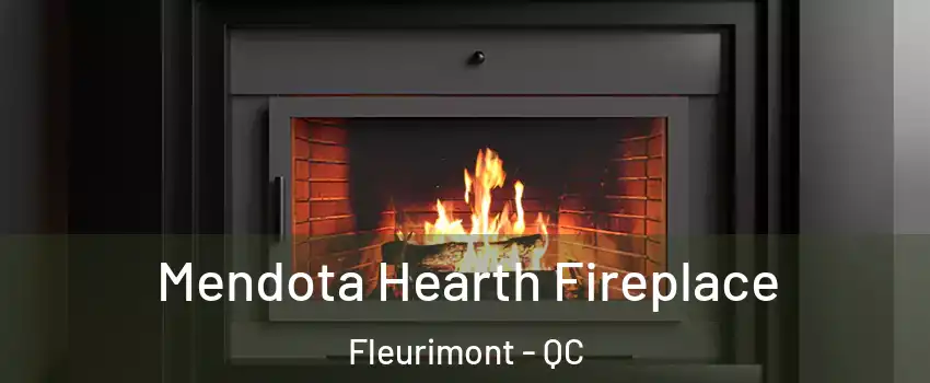 Mendota Hearth Fireplace Fleurimont - QC