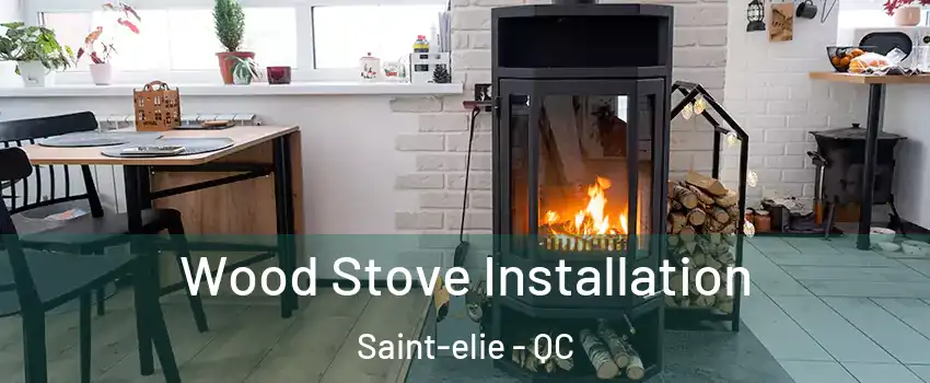 Wood Stove Installation Saint-elie - QC